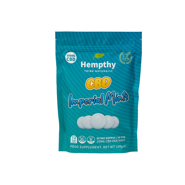 Hempthy 300mg CBD Gummies 30 Ct Kese