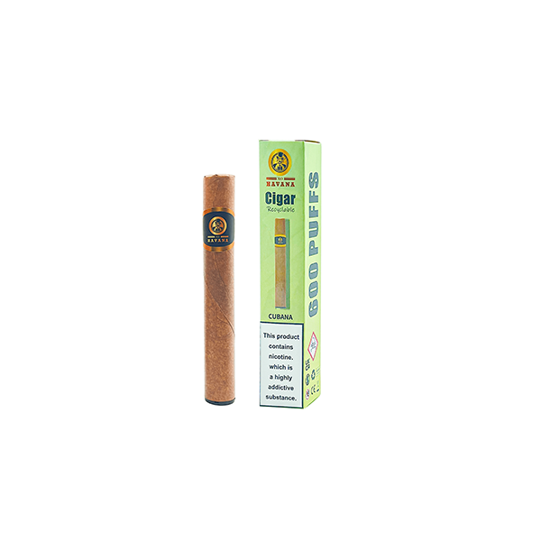 20mg XO Havana Disposable Cigar Vape - 600 Puffs