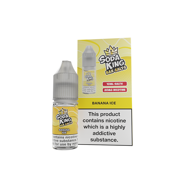 20mg Soda King Bar SALTS Nic Salts 10ml - (50VG/50PG)