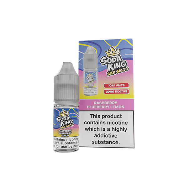 20mg Soda King Bar SALTS Nic Salts 10ml - (50VG/50PG)