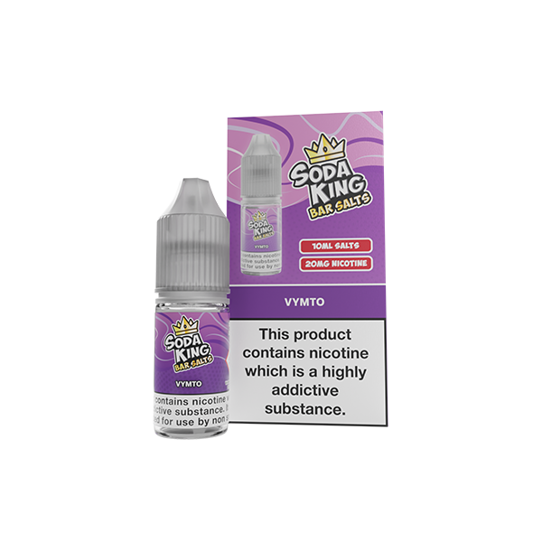 20mg Soda King Bar SALTS Nic Salts 10ml - (50VG/50PG)