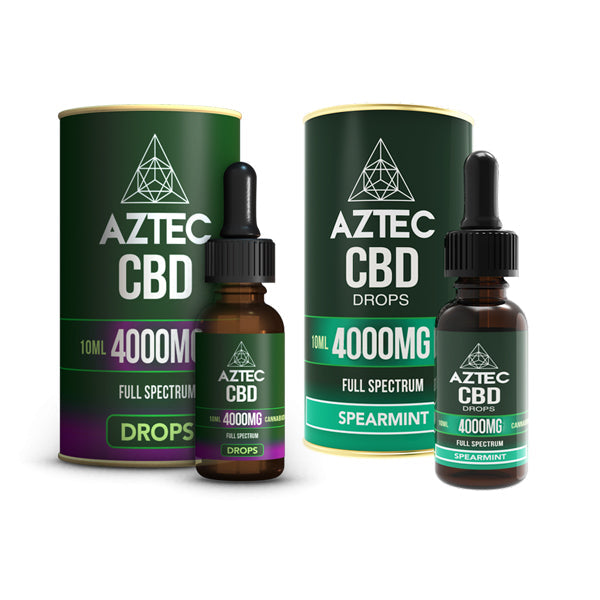 Aztek CBD Tam Spektrumlu Kenevir Yağı 4000mg CBD 10ml