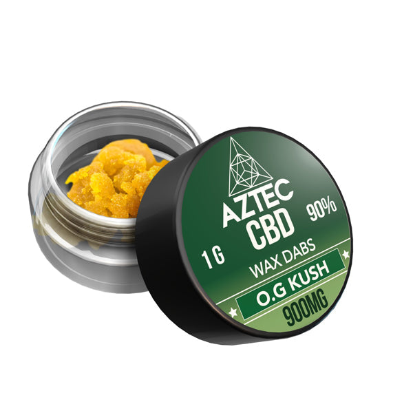 Aztek CBD 900mg CBD Wax/Crumble - 1g