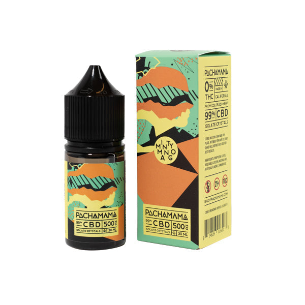 Líquido de vapeo Pachamama 500mg CBD 30ml (70PG/30VG)