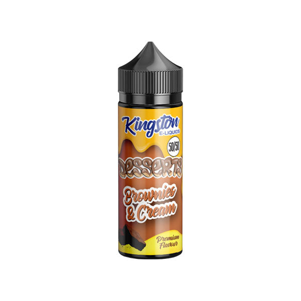 Postres Kingston 120 ml Relleno corto 0 mg (50VG/50PG)