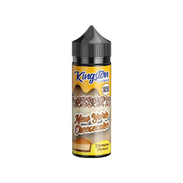 Postres Kingston 120 ml Relleno corto 0 mg (50VG/50PG)