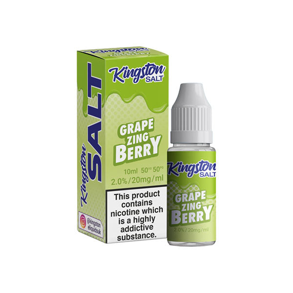 20mg Kingston Tuzları 10ml Nic Tuzlar (50VG/50PG)