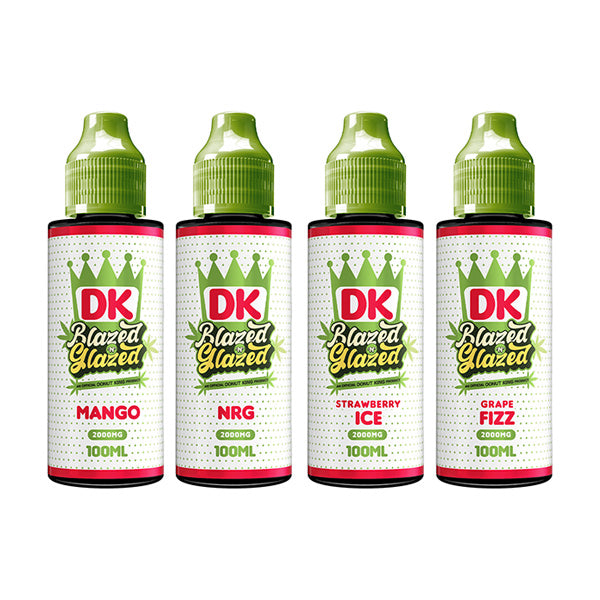 DK Blazed N Glazed 2000mg CBD E-líquido 120ml (50VG/50PG)