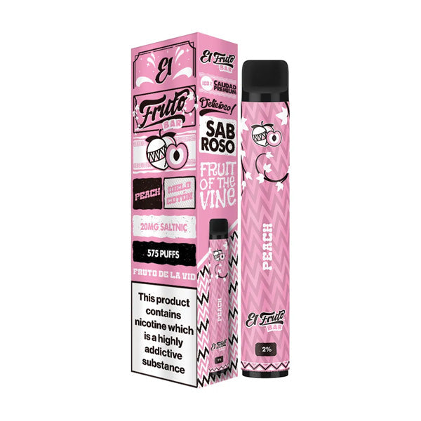 20 mg El Fruto Bar Dispositivo de vape desechable 575 bocanadas