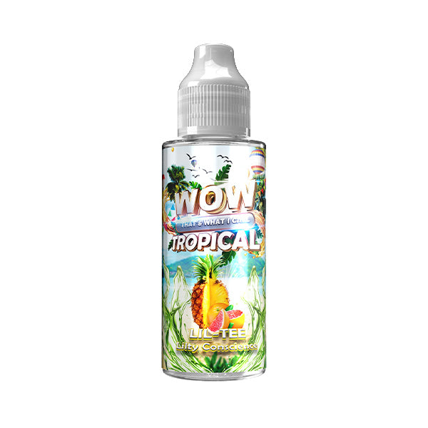 Wow Tropical 100ml Shortfill 0mg (70VG/30PG) diye buna derim