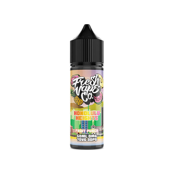 Fresh Vape Co 50ml Kısa Doldurma 0mg (70VG/30PG)