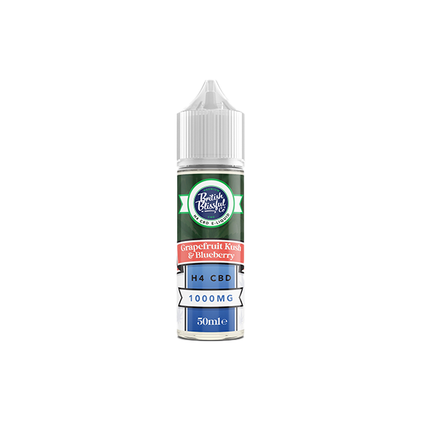 British Blissful 1000mg H4 CBD E-Liquid 50ml