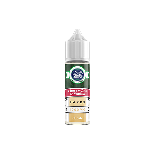 British Blissful 1000mg H4 CBD E-Liquid 50ml