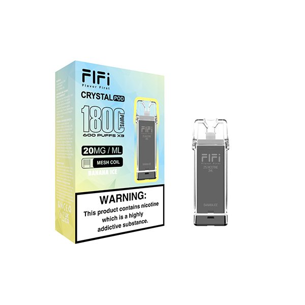 FLFI Crystal Replacement Pods 1800 Puffs 2ml