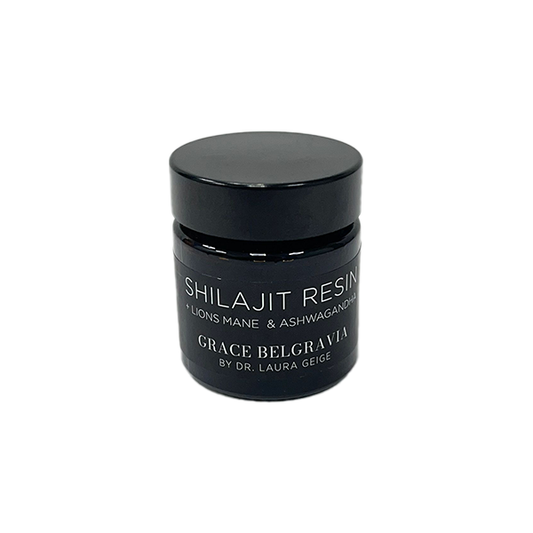 Grace Belgravia Pure Shilajit Resin with Lion's Mane and Ashwagandha - 30g