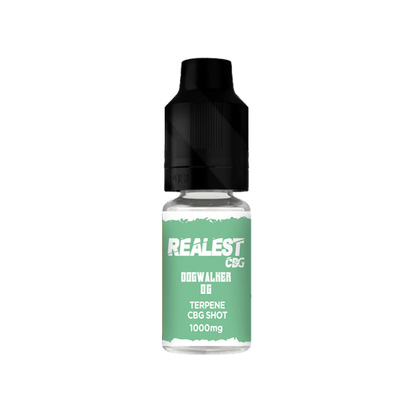 Realest CBD 1000mg Terpen Infused CBG Booster Shot 10ml (1 SATIN AL 1 BEDAVA)