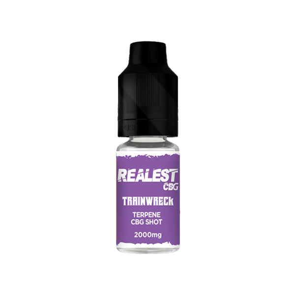 Realest CBD 2000mg Terpen Infused CBG Booster Shot 10ml (1 SATIN AL 1 BEDAVA)