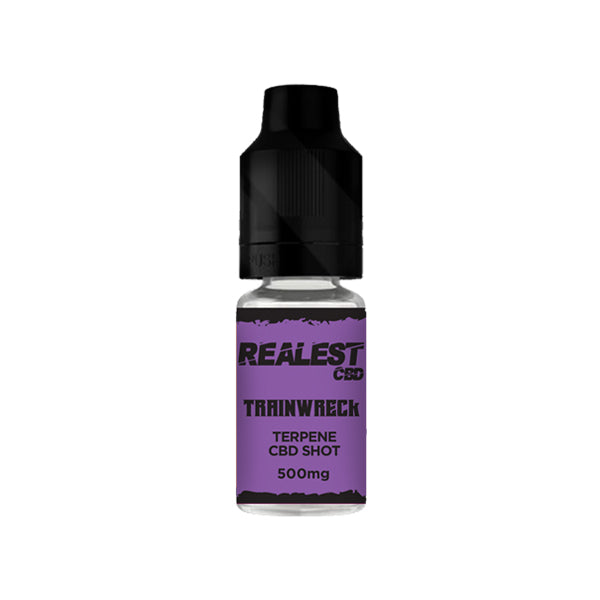 Realest CBD 500mg Terpene Infused CBD Booster Shot 10ml (COMPRE 1 OBTENGA 1 GRATIS)