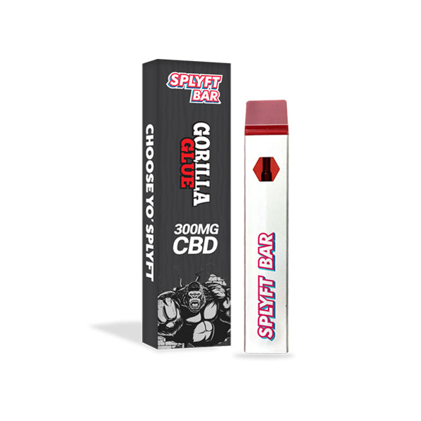 SPLYFT BAR Vape desechable de CBD de espectro completo de 300 mg - 12 sabores