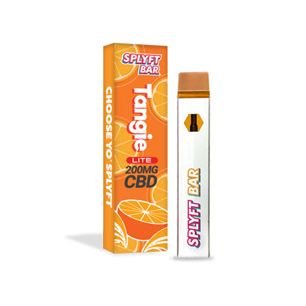 SPLYFT BAR LITE Vape desechable de CBD de espectro completo de 200 mg - 12 sabores