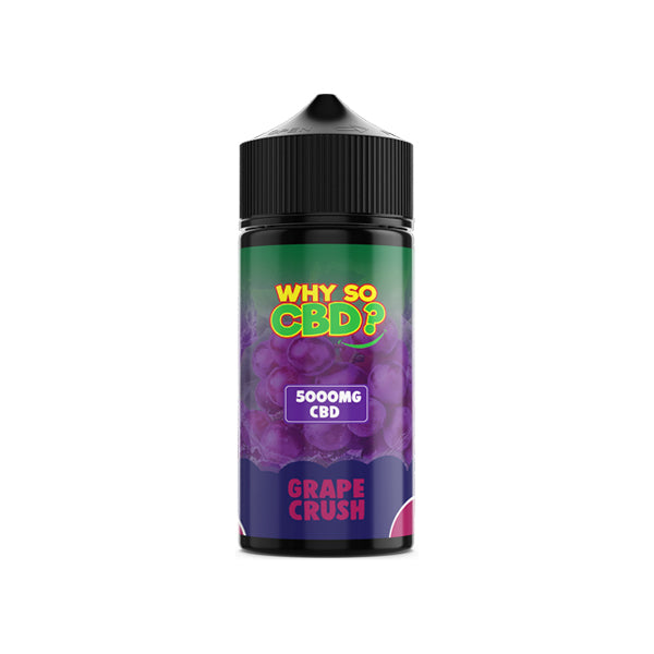 ¿Por qué tan CDB? E-líquido de CBD de espectro completo de 5000 mg 120 ml