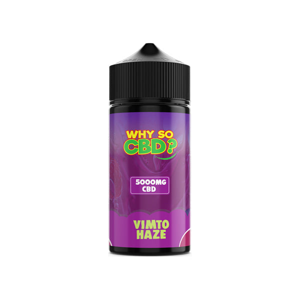 Why So CBD? 5000mg Full Spectrum CBD E-liquid 120ml