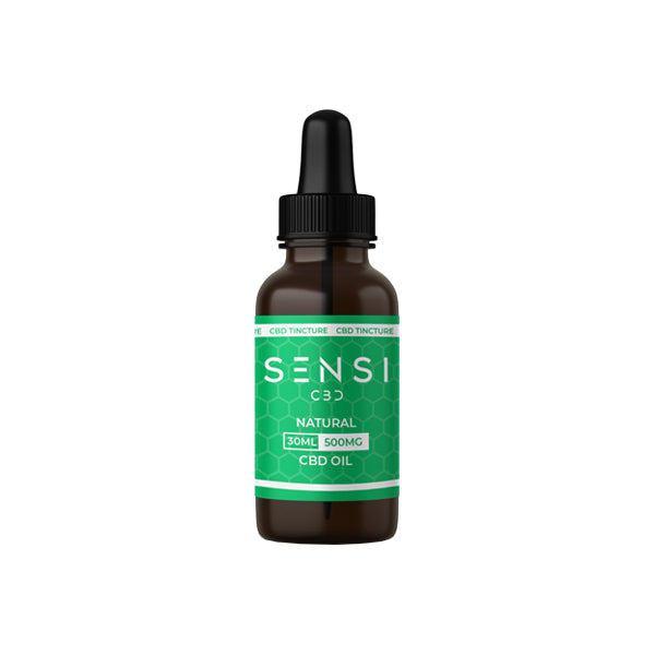 Sensi CBD 500mg CBD Geniş Spektrumlu Tentür Yağı 30ml (1 SATIN AL 1 BEDAVA)