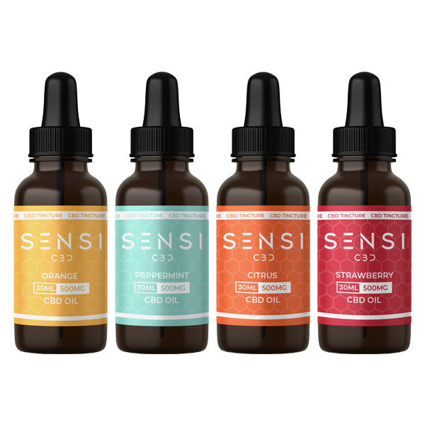 Sensi CBD 500mg CBD Geniş Spektrumlu Tentür Yağı 30ml (1 SATIN AL 1 BEDAVA)