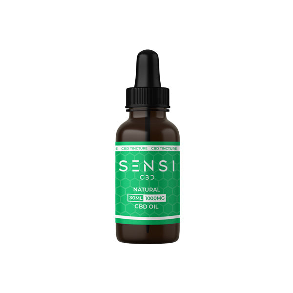 Sensi CBD 1000mg CBD Tentür Yağı 30ml (1 SATIN AL 1 BEDAVA)