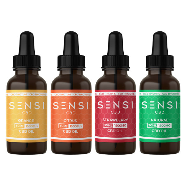 Sensi CBD 1500mg CBD Tentür Yağı 30ml (1 SATIN AL 1 BEDAVA)