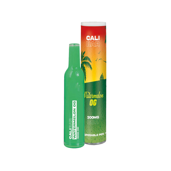 CALI BAR Original 300mg Full Spectrum CBD Vape desechable - Con sabor a terpeno