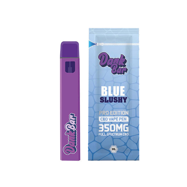 Dank Bar Pro Edition 350mg Full Spectrum CBD Vape Desechable de Purple Dank - 12 sabores