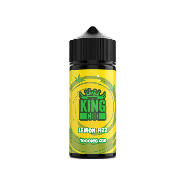 King CBD 1000mg CBD E-líquido 120ml (COMPRE 1 OBTENGA 1 GRATIS)