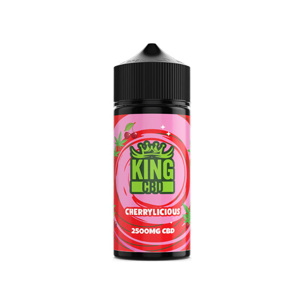 King CBD 2500mg CBD E-líquido 120ml (COMPRE 1 OBTENGA 1 GRATIS)