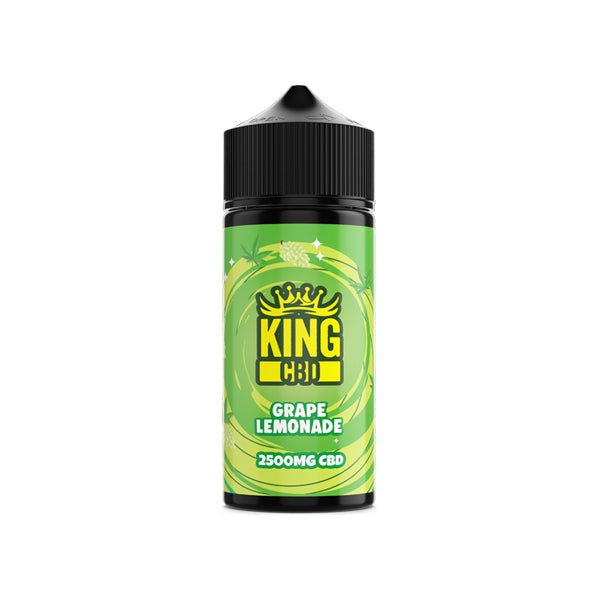 King CBD 2500mg CBD E-sıvı 120ml (1 SATIN AL 1 BEDAVA)