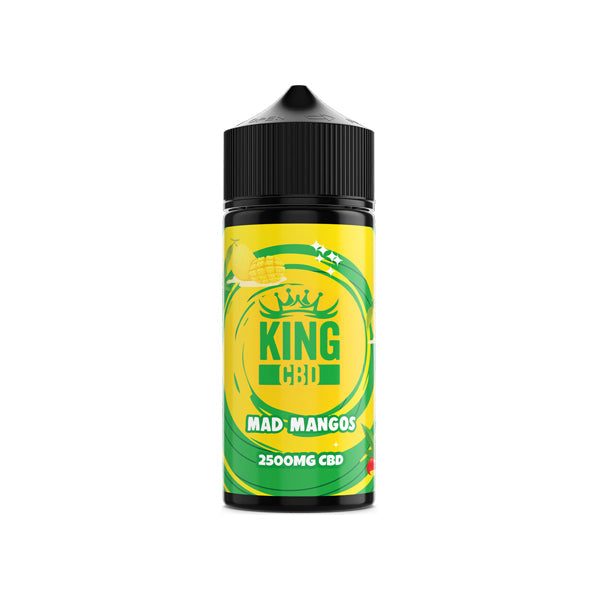 King CBD 2500mg CBD E-líquido 120ml (COMPRE 1 OBTENGA 1 GRATIS)