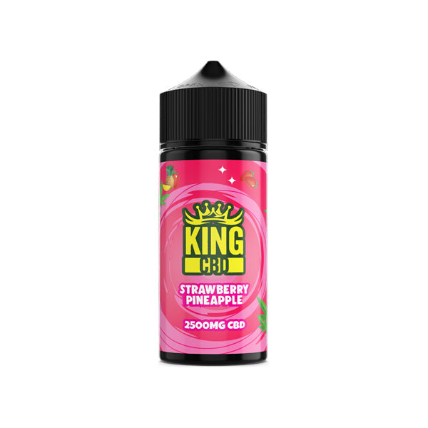 King CBD 2500mg CBD E-sıvı 120ml (1 SATIN AL 1 BEDAVA)