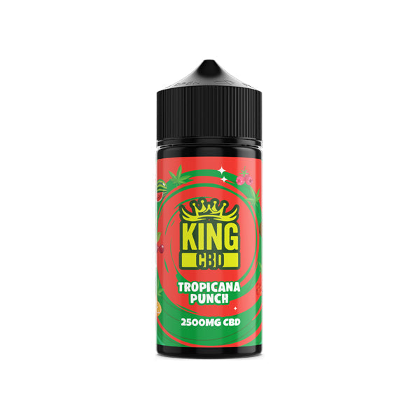 King CBD 2500mg CBD E-líquido 120ml (COMPRE 1 OBTENGA 1 GRATIS)