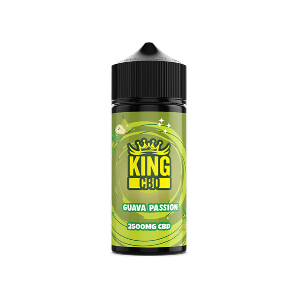 King CBD 2500mg CBD E-líquido 120ml (COMPRE 1 OBTENGA 1 GRATIS)