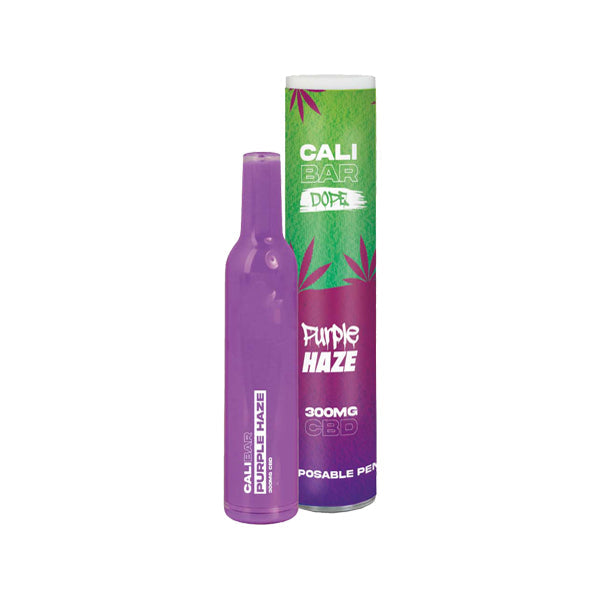 CALI BAR DOPE 300mg Tam Spektrumlu CBD Vape Tek Kullanımlık - Terpen Aromalı