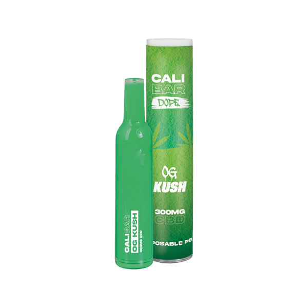 CALI BAR DOPE 300mg Tam Spektrumlu CBD Vape Tek Kullanımlık - Terpen Aromalı