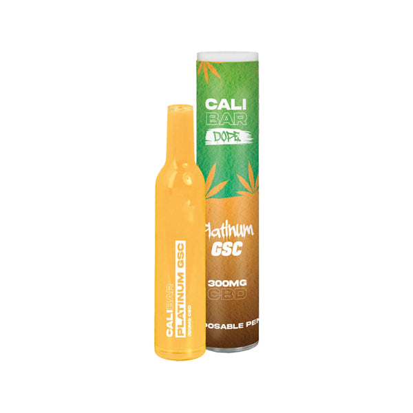 CALI BAR DOPE 300mg Tam Spektrumlu CBD Vape Tek Kullanımlık - Terpen Aromalı