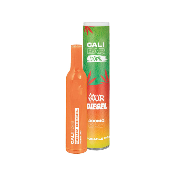 CALI BAR DOPE 300mg Tam Spektrumlu CBD Vape Tek Kullanımlık - Terpen Aromalı