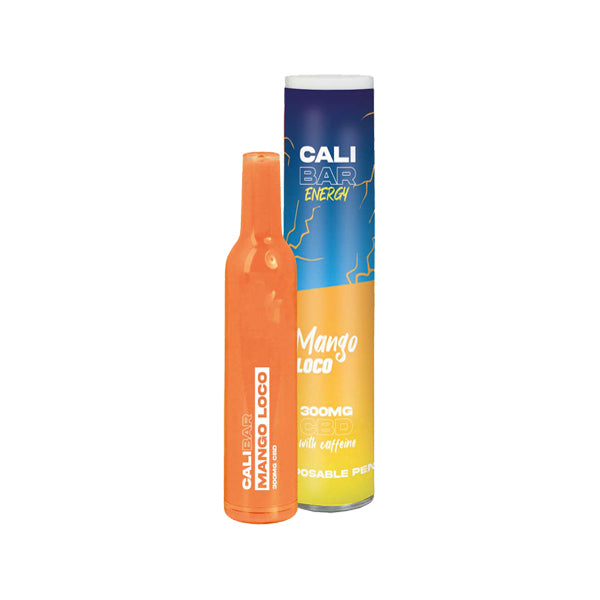 CALI BAR ENERGY con cafeína de espectro completo 300 mg CBD Vape desechable