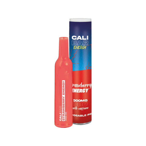 CALI BAR ENERGY con cafeína de espectro completo 300 mg CBD Vape desechable