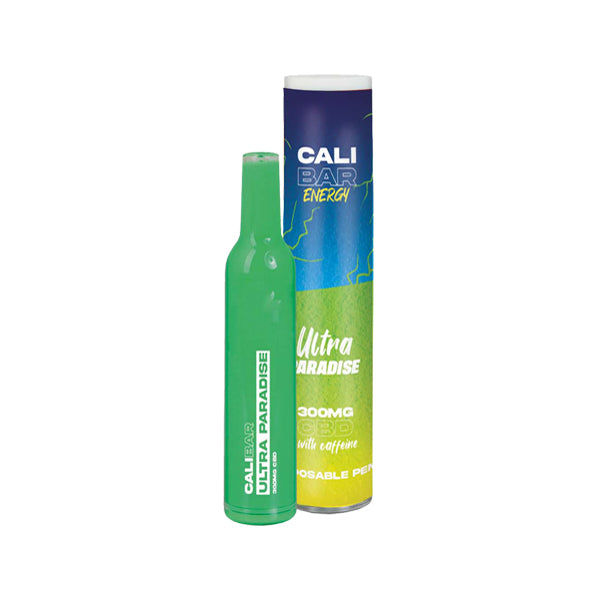 CALI BAR ENERGY con cafeína de espectro completo 300 mg CBD Vape desechable