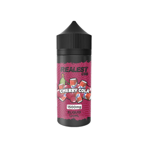 Realest CBD 1500mg Geniş Spektrumlu CBD E-Likit 120ml (1 SATIN AL 1 BEDAVA)