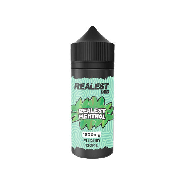 Realest CBD 1500mg Geniş Spektrumlu CBD E-Likit 120ml (1 SATIN AL 1 BEDAVA)