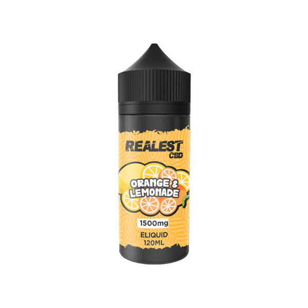 Realest CBD 1500mg Geniş Spektrumlu CBD E-Likit 120ml (1 SATIN AL 1 BEDAVA)