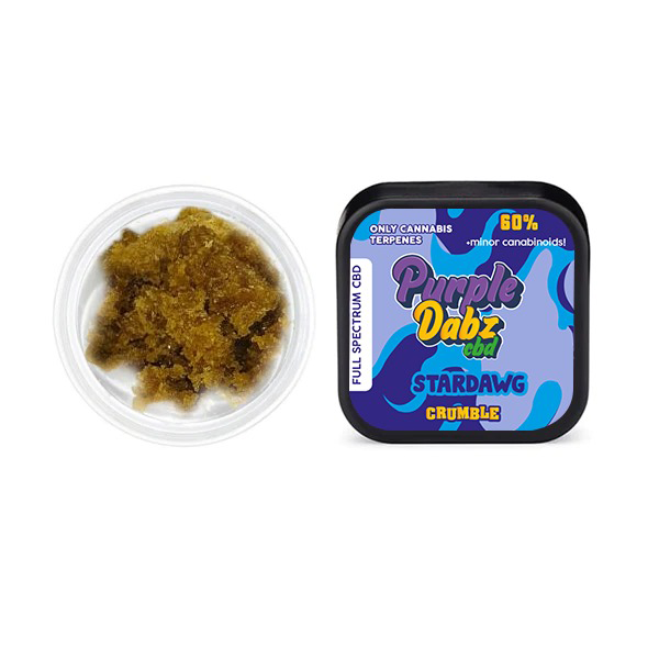 Purple Dank 60% Full Spectrum Crumble - 0.5g (BUY 1 GET 1 FREE)